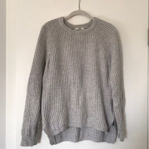 Madewell gray sweater size Medium